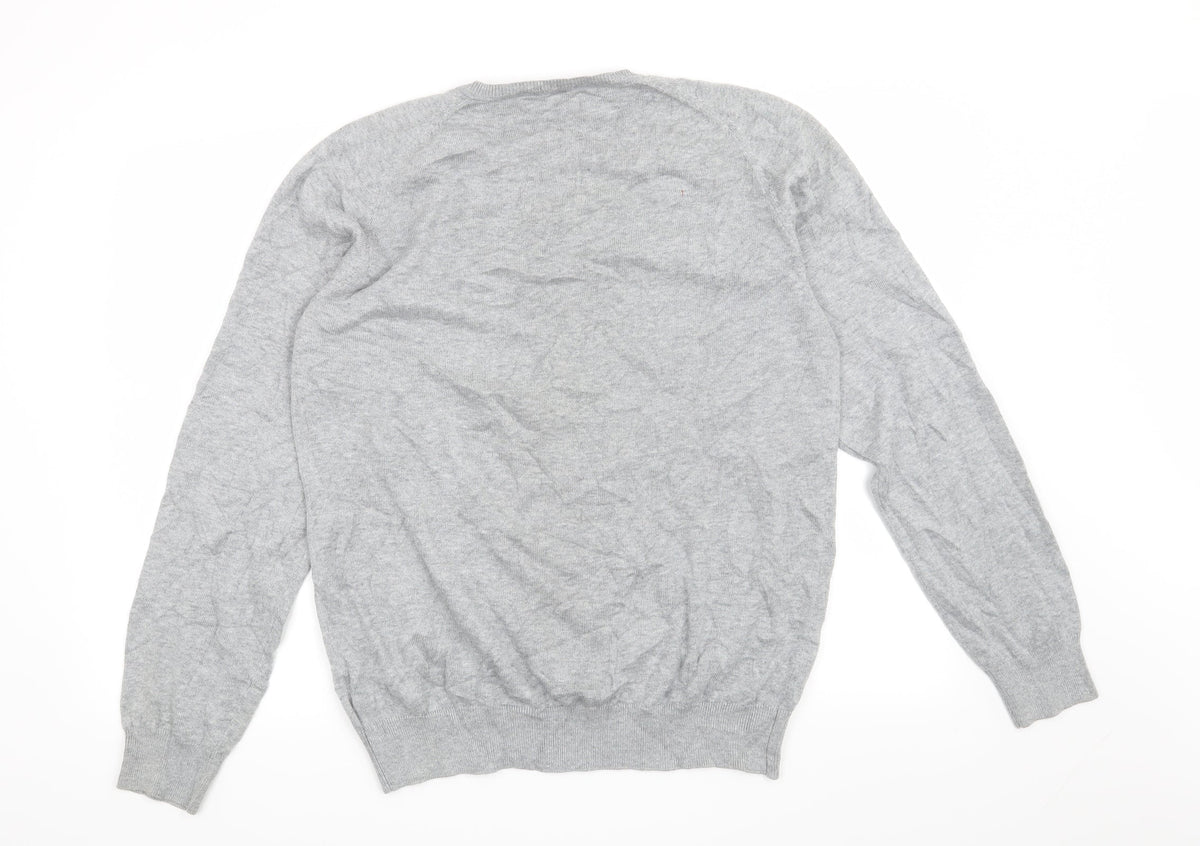 Open Mens Grey   Pullover Jumper Size XL