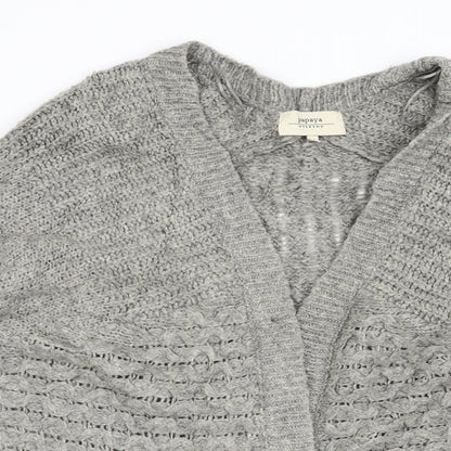 Papaya Womens Grey   Cardigan Jumper Size M