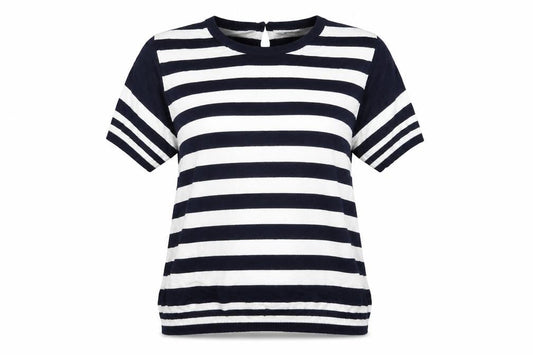 Zara Womens Blue Striped  Pullover Jumper Size M