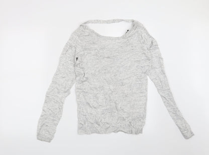 VILA Womens Grey   Pullover Jumper Size S