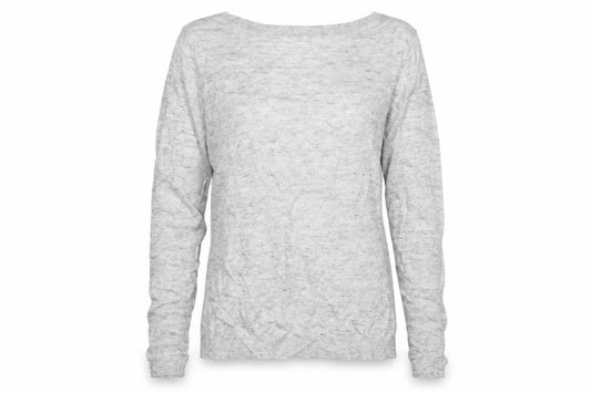 VILA Womens Grey   Pullover Jumper Size S