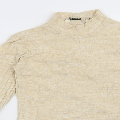 Miss Selfridge Womens Beige   Pullover Jumper Size 8