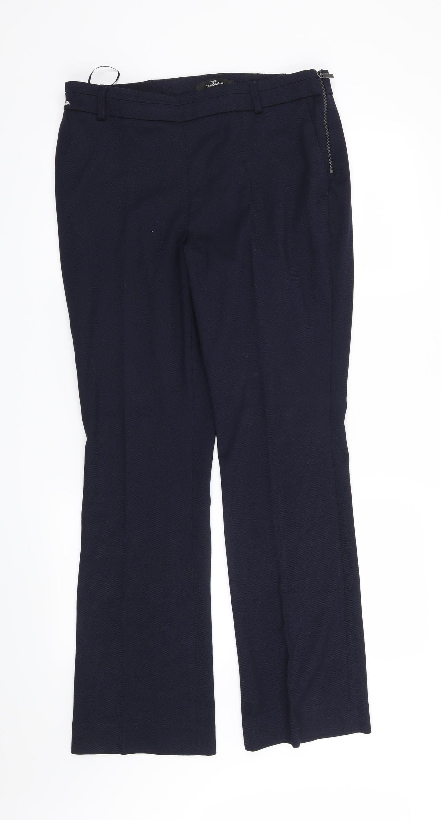Womens UK Size 12 NEXT Regular Fit  Blue Trousers