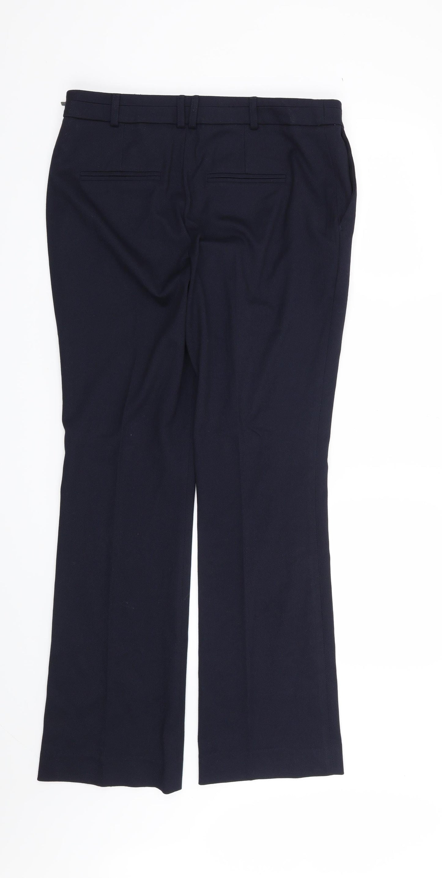 Womens UK Size 12 NEXT Regular Fit  Blue Trousers