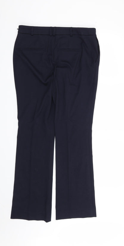 Womens UK Size 12 NEXT Regular Fit  Blue Trousers