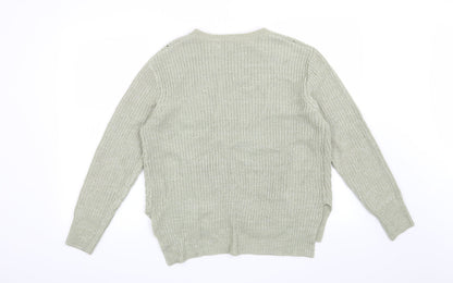 Peacocks Womens Green   Pullover Jumper Size S