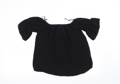 Quiz Womens Black   Basic Blouse Size 8