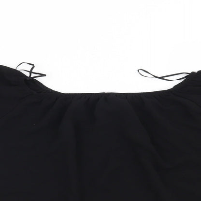 Quiz Womens Black   Basic Blouse Size 8