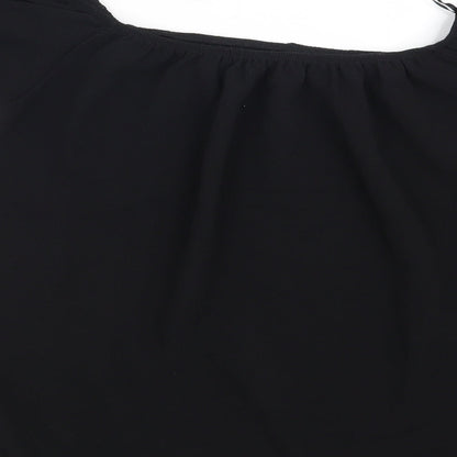 Quiz Womens Black   Basic Blouse Size 8