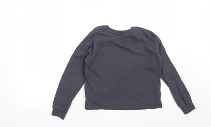 George Girls Blue   Pullover Sweatshirt Size 9-10 Years  - Los Angeles