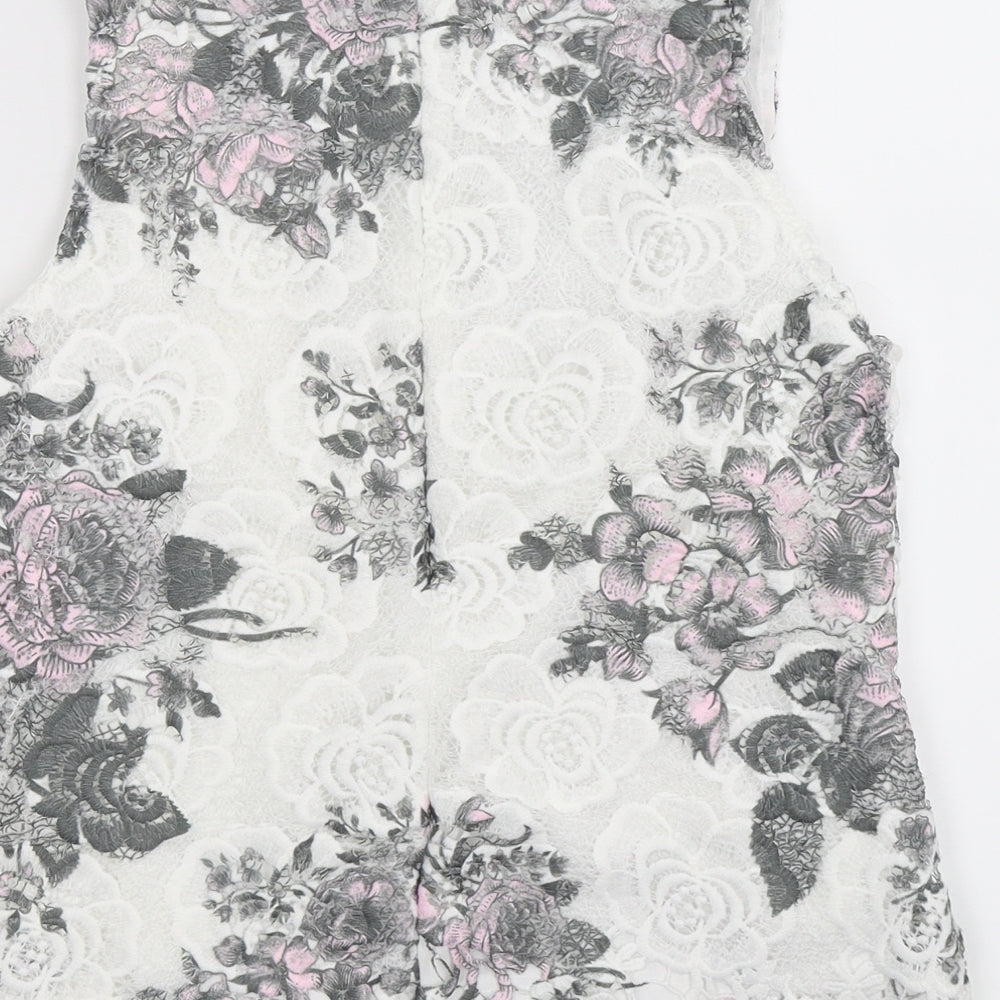 Womens UK Size 6 Select Multicoloured Basic Tank