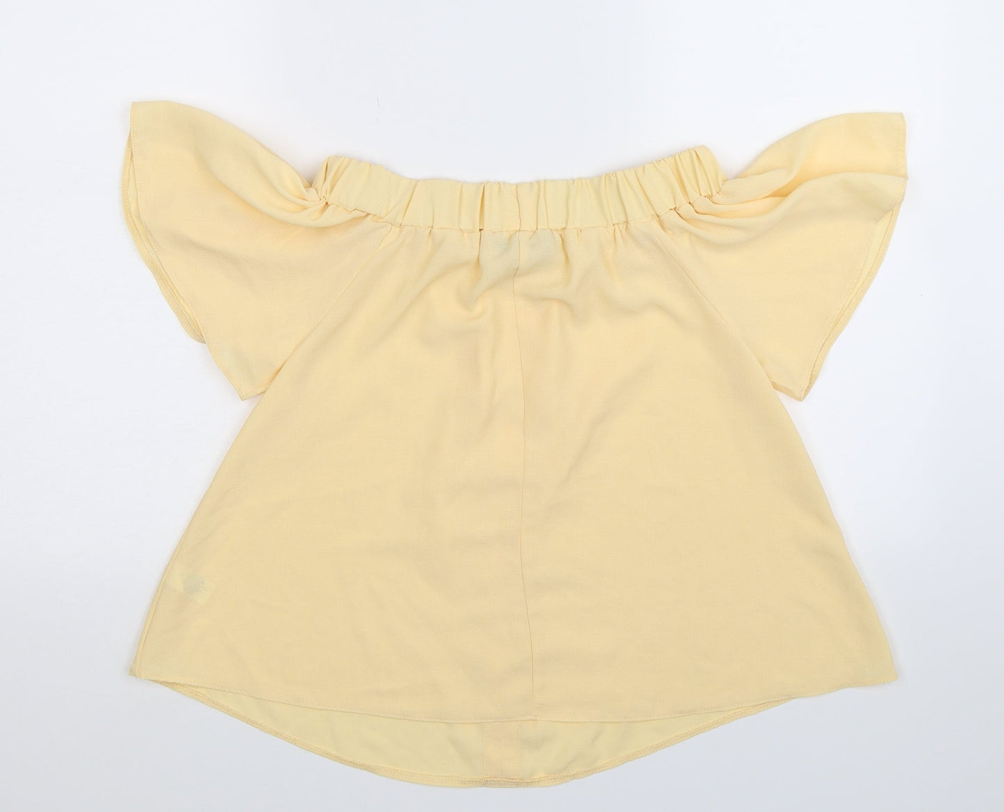 Womens UK Size 8 Select Beige Basic Blouse