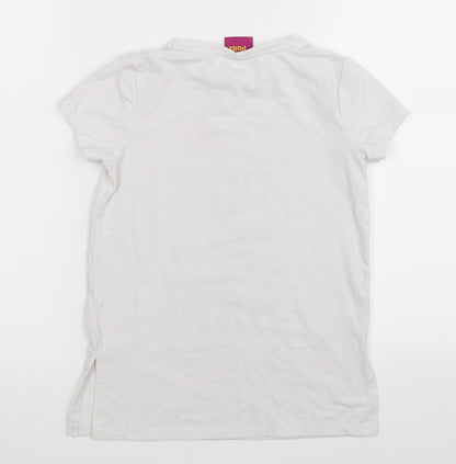 Dreamworks Girls White   Pullover T-Shirt Size S