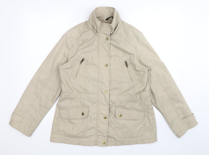 BM Womens Beige   Jacket  Size 12