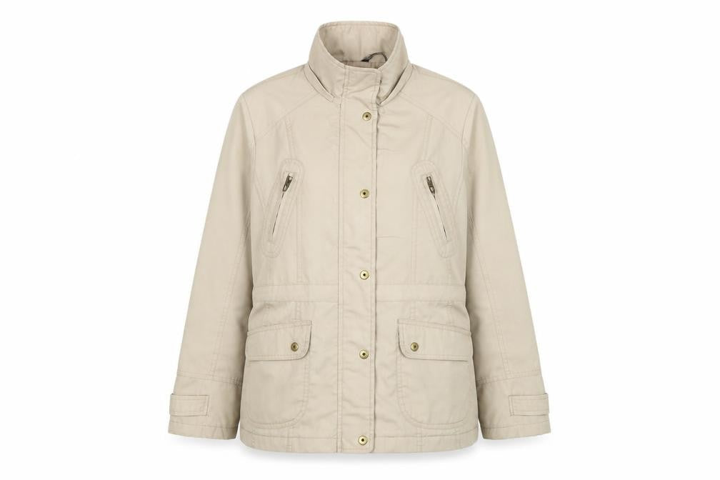 Womens UK Size 12 BM Beige Jacket