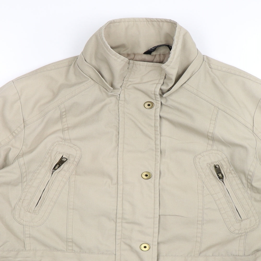 BM Womens Beige   Jacket  Size 12