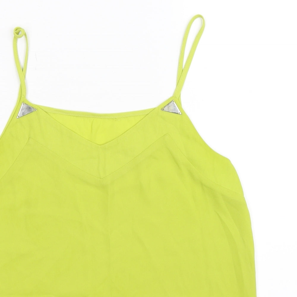 Cameo Rose Womens Green   Basic Tank Size 10