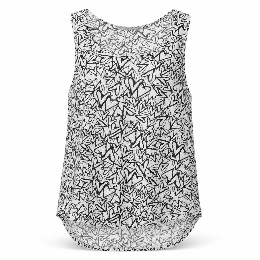 Womens UK Size 10 Atmosphere White Basic Tank