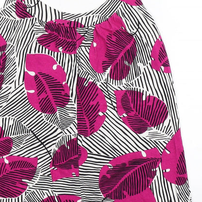 Womens UK Size 10 Wallis Multicoloured Basic Tank