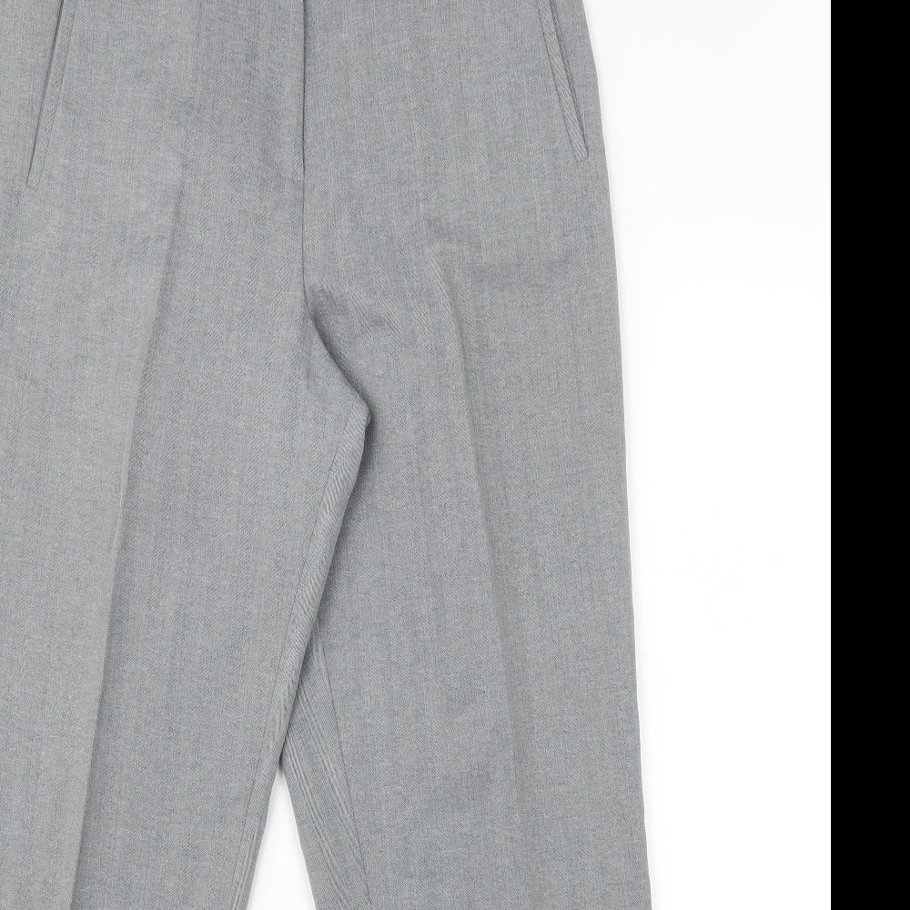 Womens UK Size 12 BHS Regular Fit Sweatpants Grey Trousers