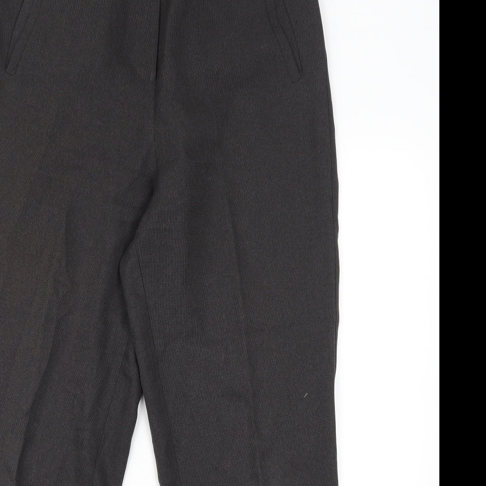 Womens UK Size 12 BHS Regular Fit  Grey Trousers
