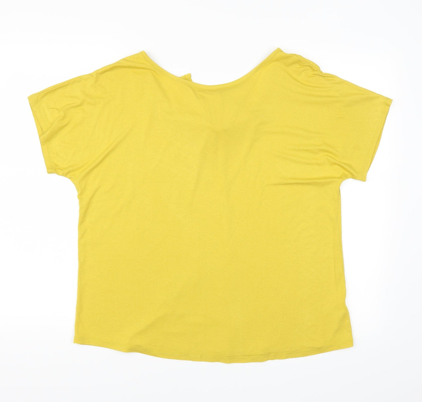 George Womens Yellow    Blouse Size 16