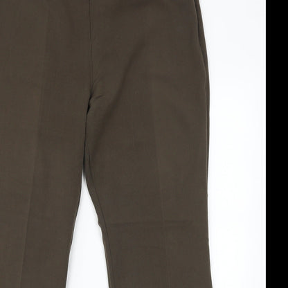 Papaya Womens Brown   Sweatpants Trousers Size 16 L29 in