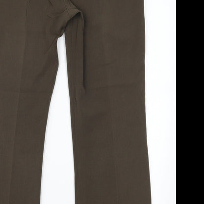 Papaya Womens Brown   Sweatpants Trousers Size 16 L29 in