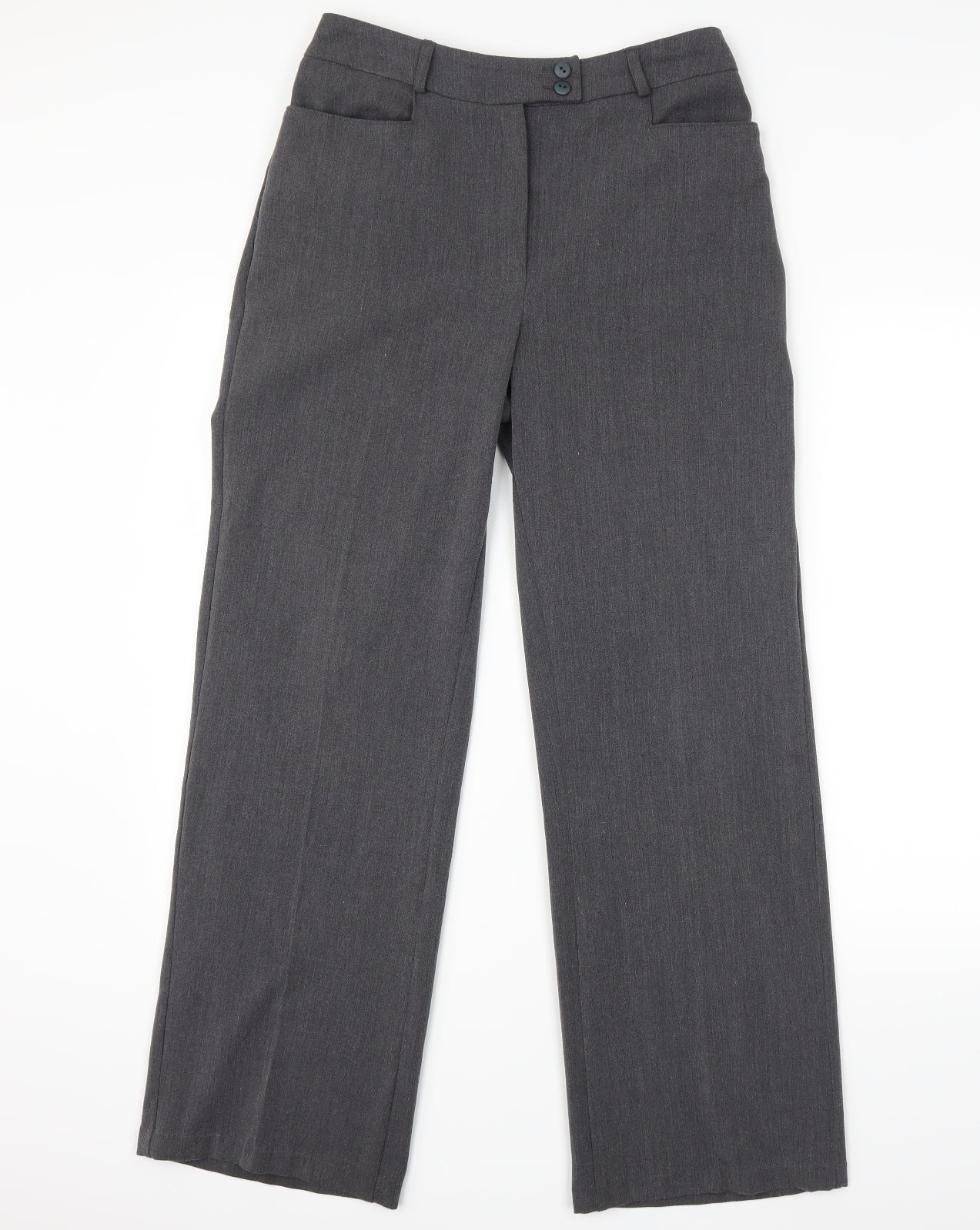 Womens UK Size 10 slimma Regular Fit  Grey Trousers