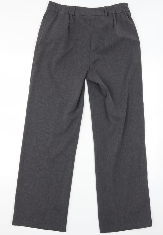 Womens UK Size 10 slimma Regular Fit  Grey Trousers