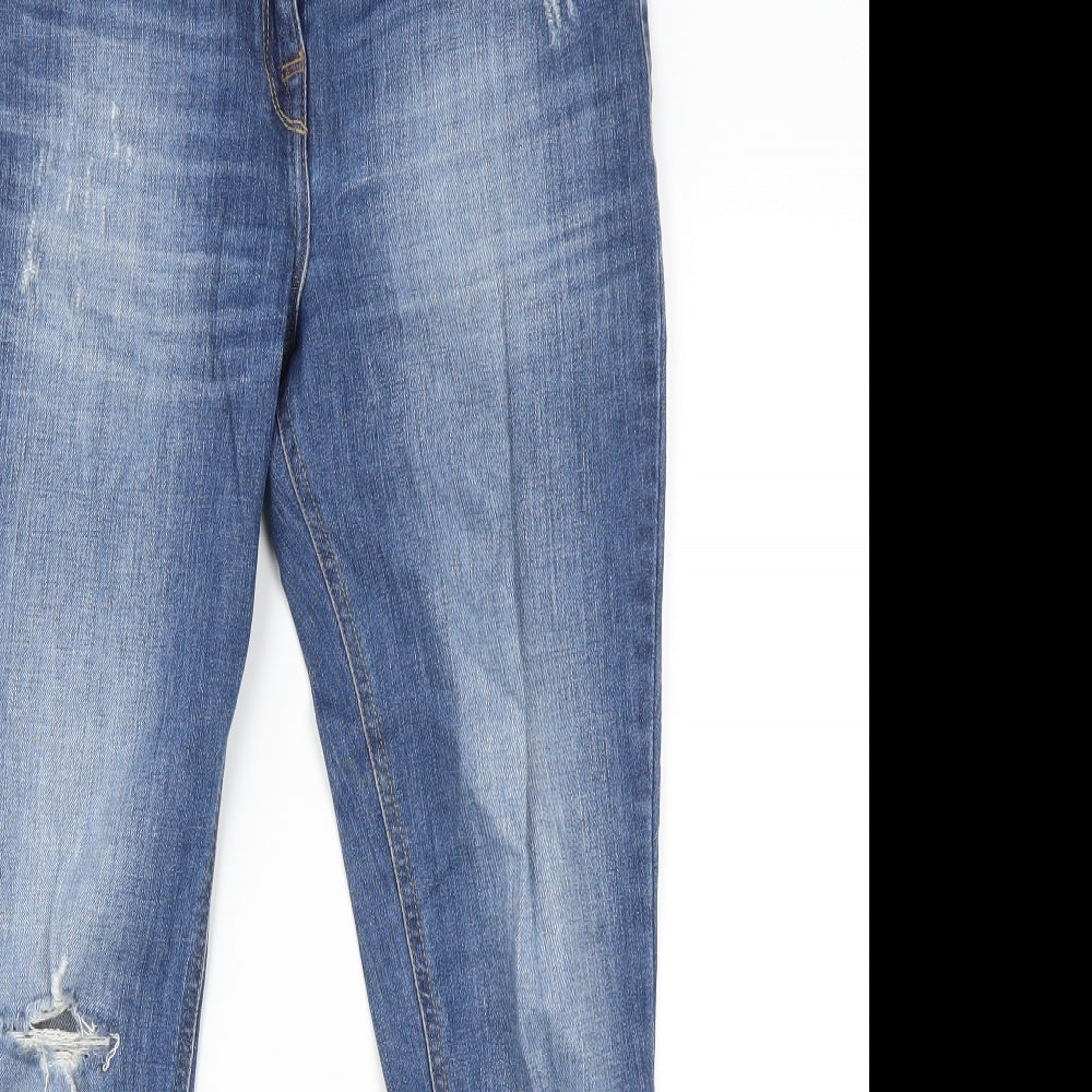 NEXT Womens Blue   Skinny Jeans Size 10 L25 in