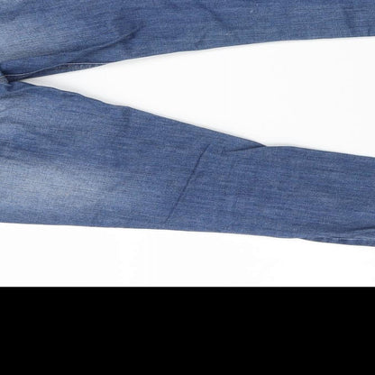 NEXT Womens Blue   Skinny Jeans Size 10 L25 in