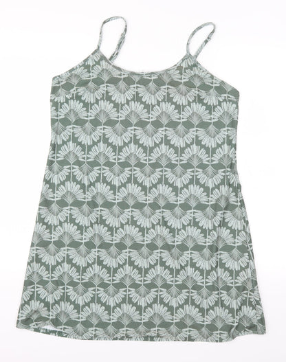 Primark Womens Green Floral  Mini  Size M
