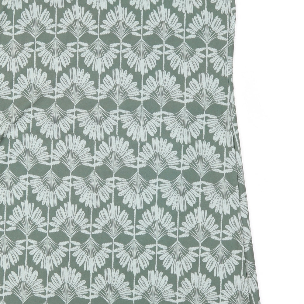 Primark Womens Green Floral  Mini  Size M