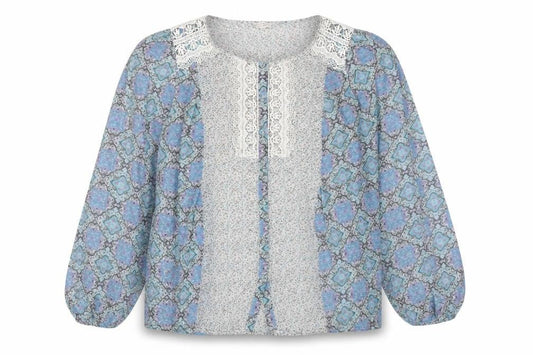Womens UK Size 12 Matalan Blue Basic Blouse