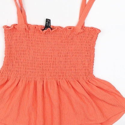 Womens UK Size 8 New Look Pink Camisole Tank