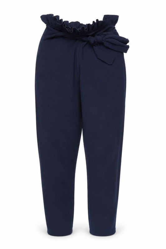 Womens UK Size 6 PRETTYLITTLETHING Regular Fit Bloomer Blue Trousers