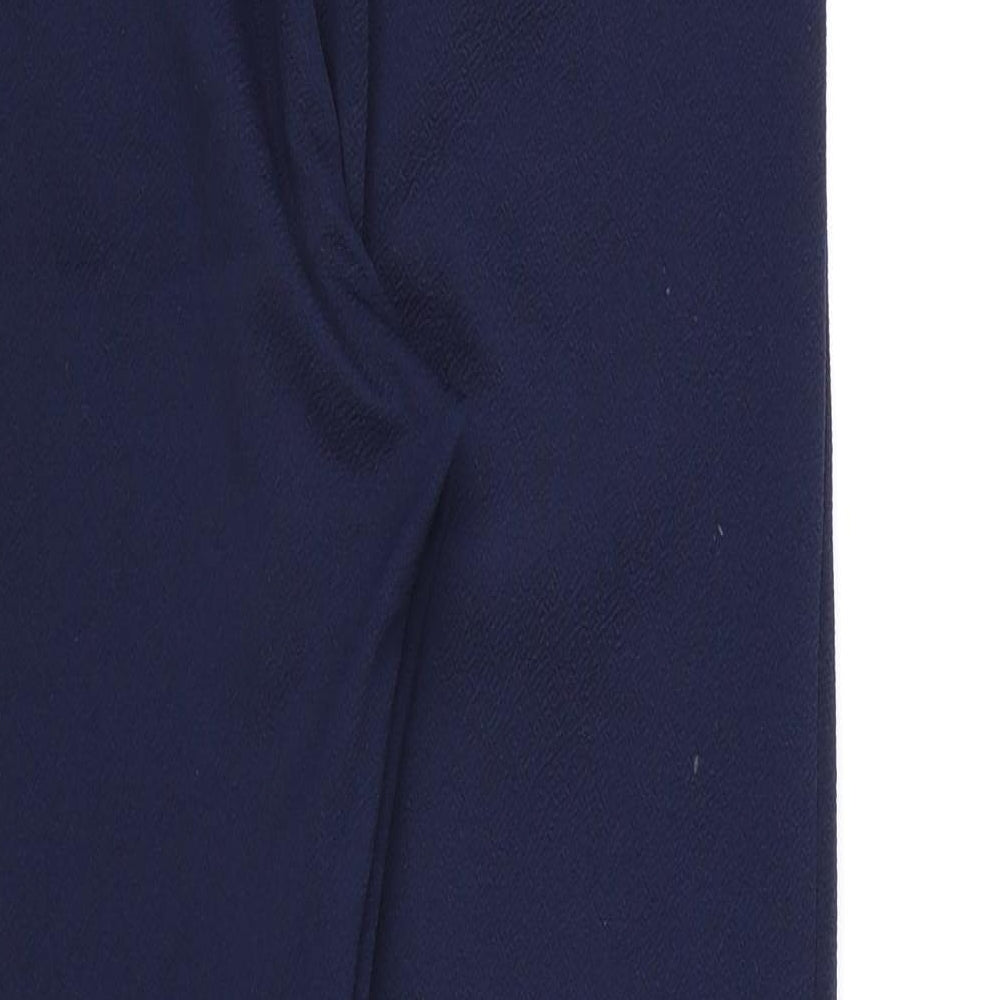 Womens UK Size 6 PRETTYLITTLETHING Regular Fit Bloomer Blue Trousers