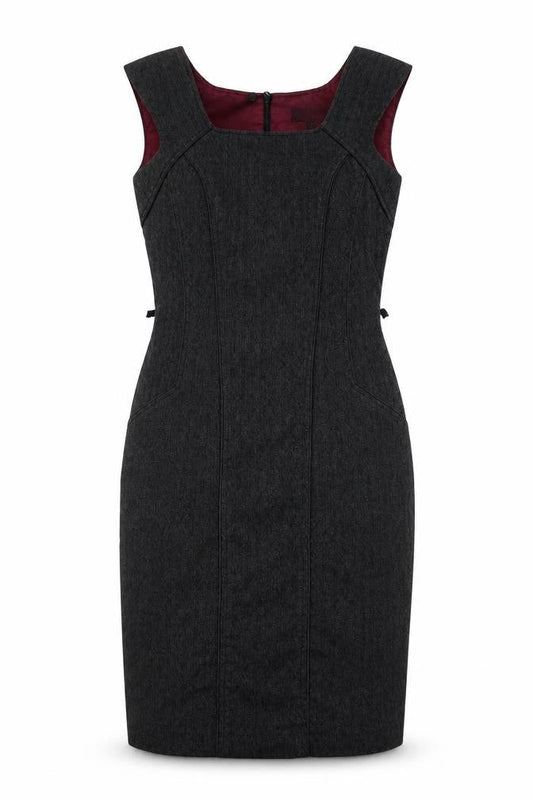 Next Womens Grey  Rayon A-Line  Size 6