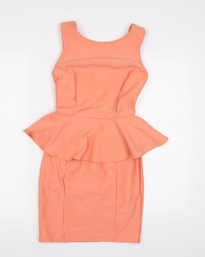 Topshop Womens Pink   Bodycon  Size 6