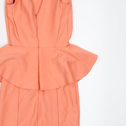 Topshop Womens Pink   Bodycon  Size 6