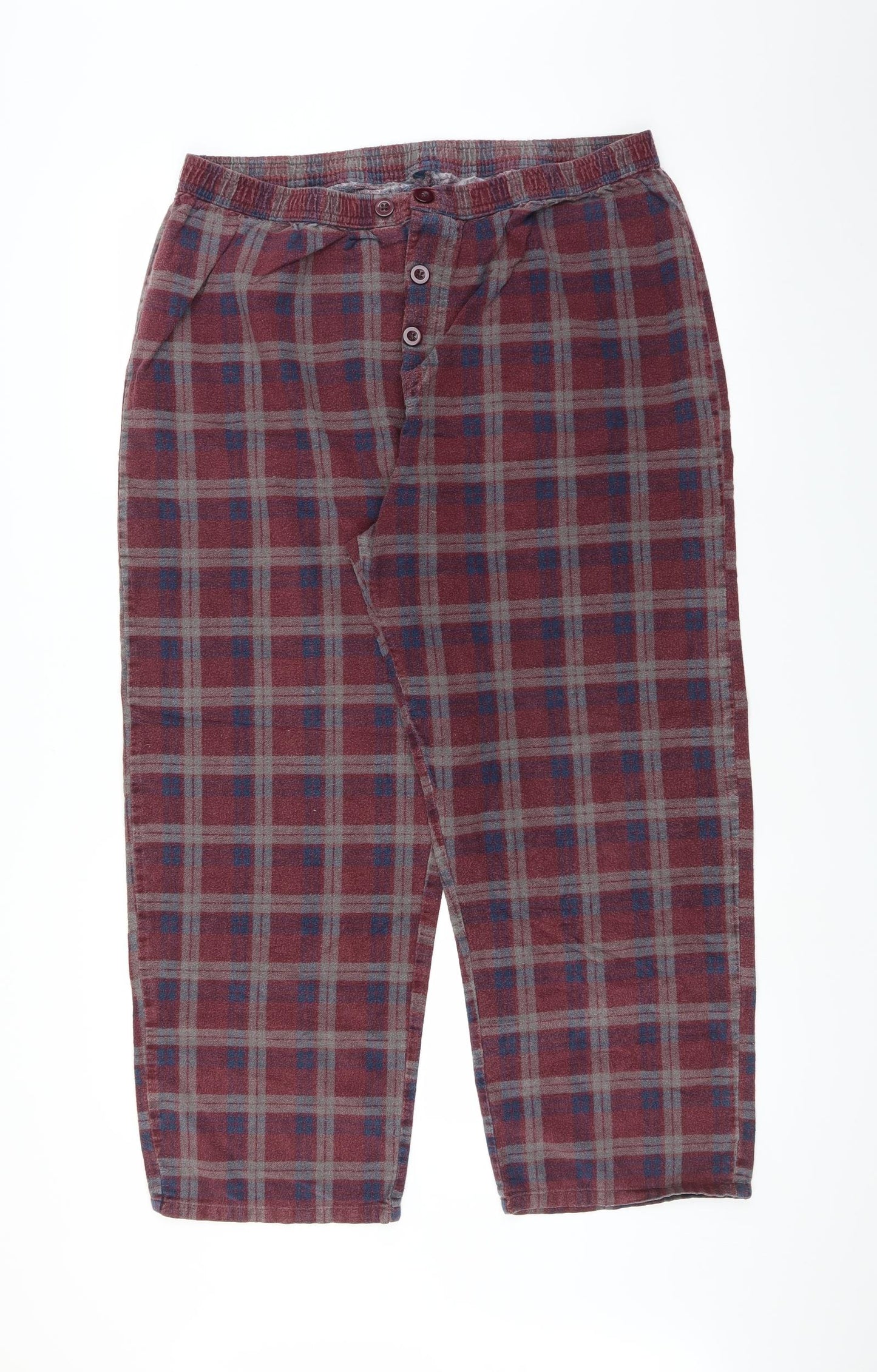 Womens UK Size XL Preworn Regular Fit  Red Trousers