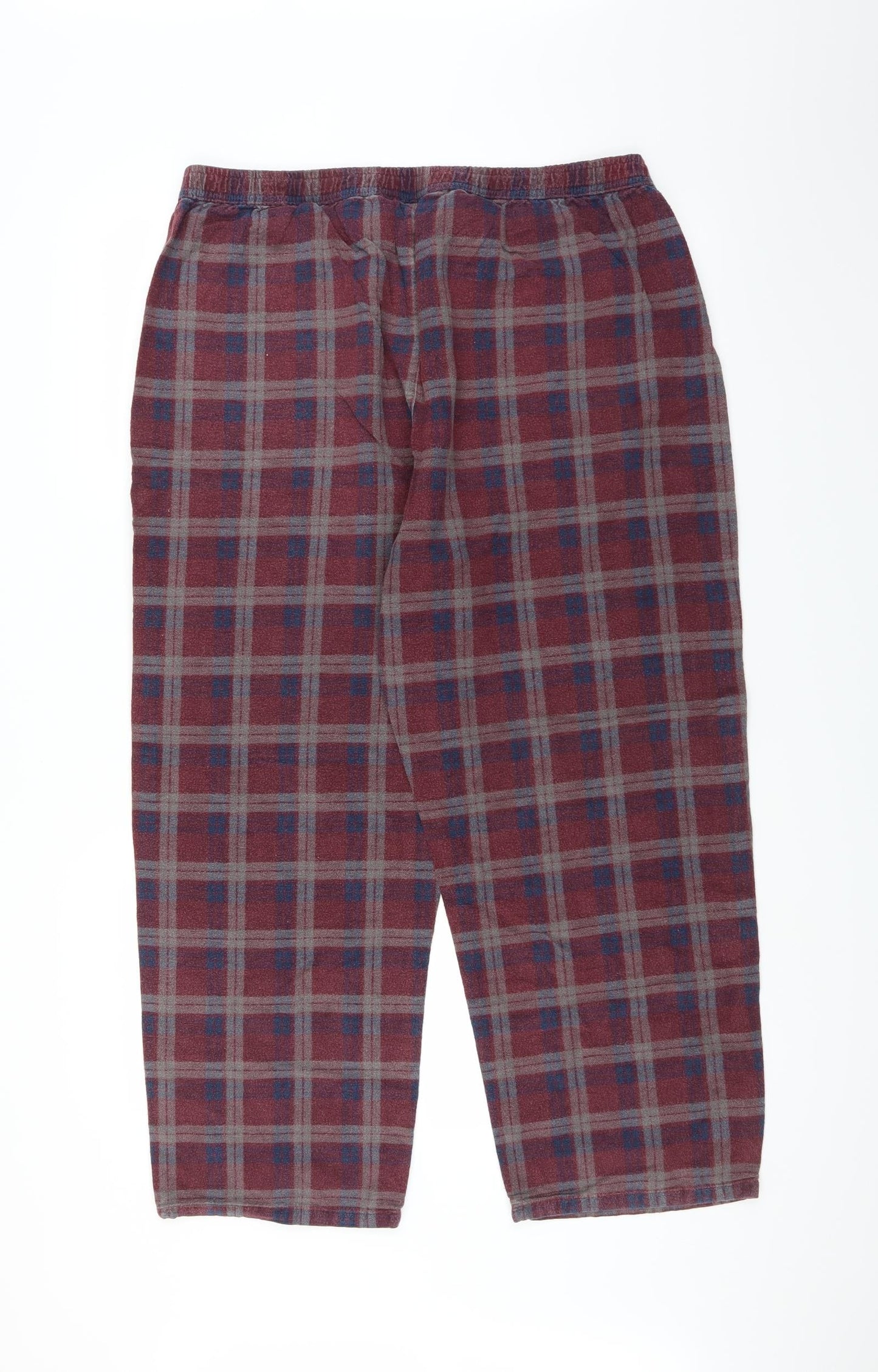 Womens UK Size XL Preworn Regular Fit  Red Trousers