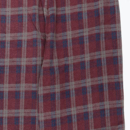 Womens UK Size XL Preworn Regular Fit  Red Trousers