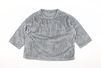 Nutmeg Womens Grey   Pullover Jumper Size 16