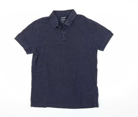 George Mens Blue    Polo Size M