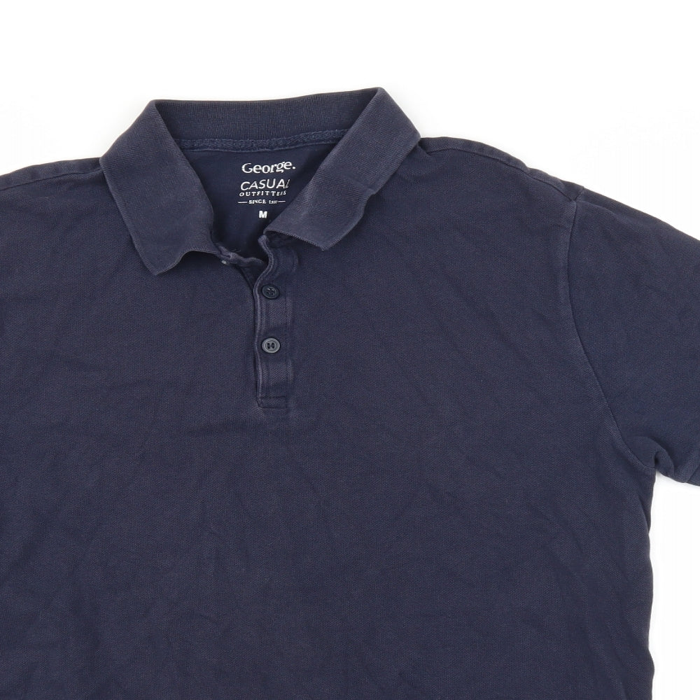 George Mens Blue    Polo Size M
