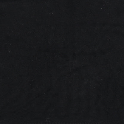 Papaya Womens Black  Knit Pullover Jumper Size M
