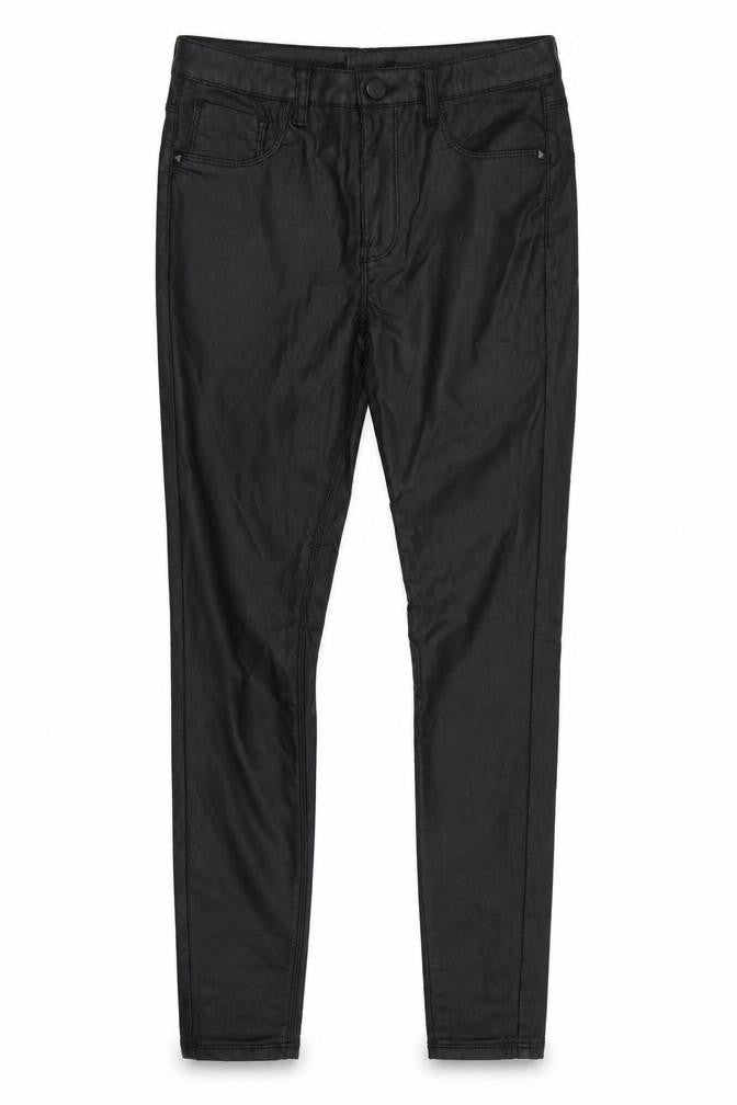 Womens UK Size 10 Denim Co Regular Fit Jegging Black Trousers
