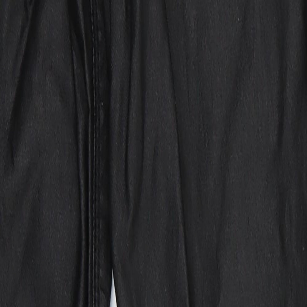 Womens UK Size 10 Denim Co Regular Fit Jegging Black Trousers